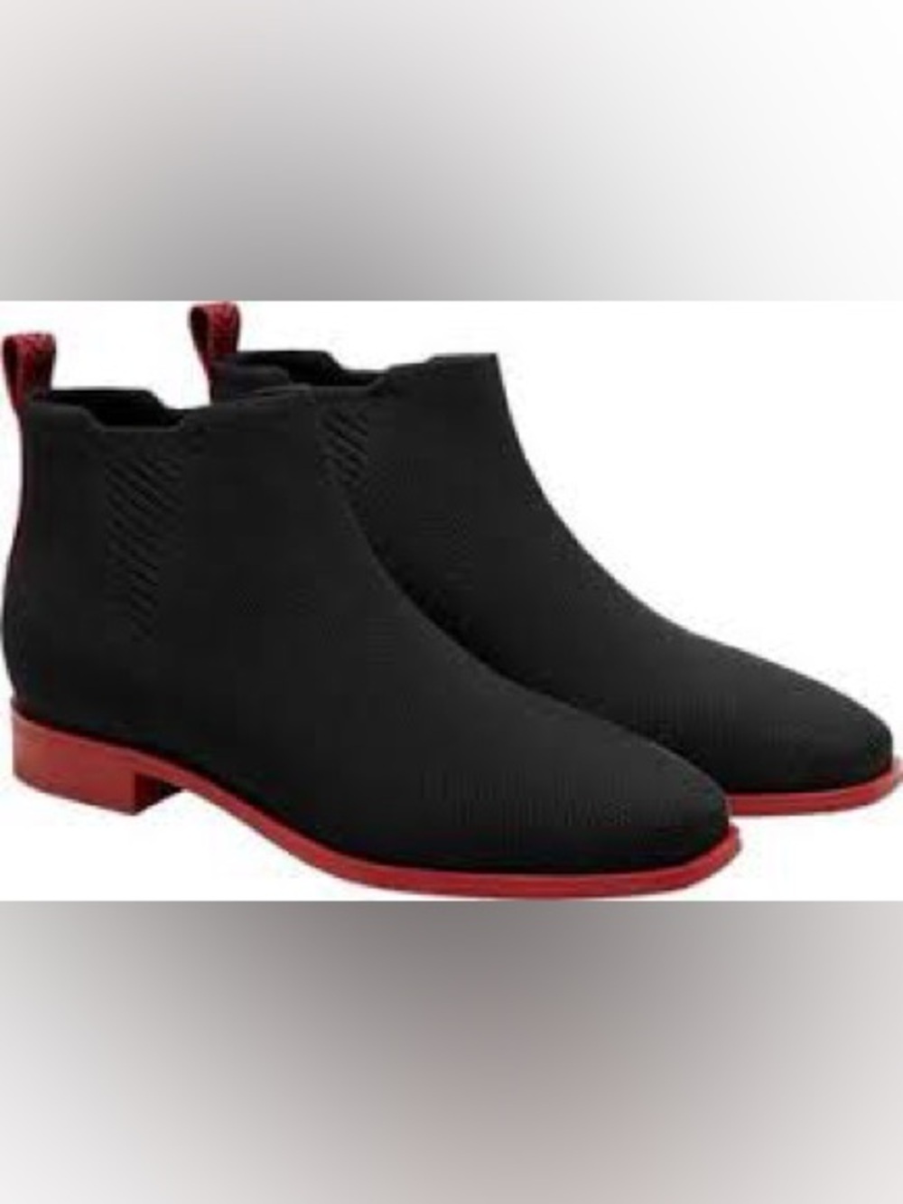 Vivaia Ryan Slip-On Square Toe Ankle Chelsea Boots 38